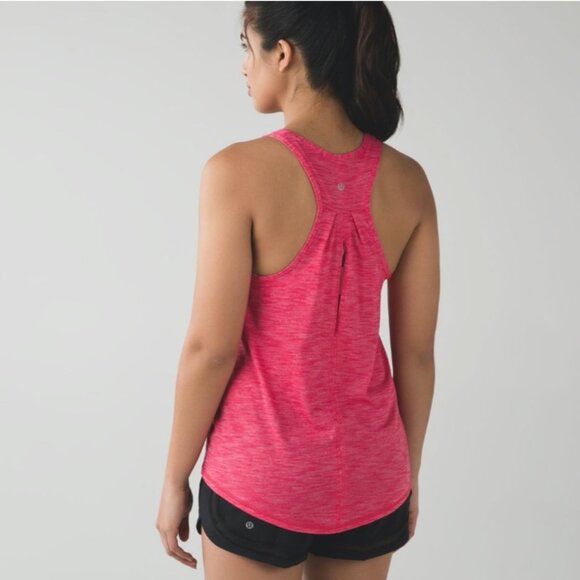 Lululemon Women's Salute the Sun Singlett II Tank Top Size 6 Pink - Picture 2 of 7
